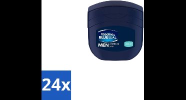 24 x Vaseline Men – Petroleum Jelly – Cooling – 250 ml - Koelend - Verkoelend - Huidverzorging - Mannelijke Huid - Droge Huid