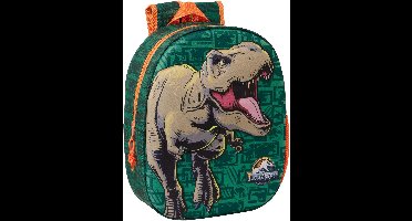 Jurassic World 3D Peuterrugzak - 33 x 27 x 10 cm - Polyester
