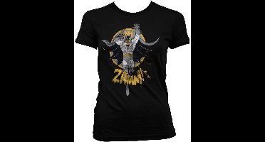 Batman Zamm! Girly T-shirt voor dames, zwart