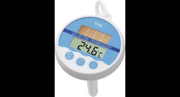 TFA Dostmann Solar 30.1041 Zwembadthermometer Wit