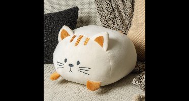 Balvi kussen kat Kitty creme