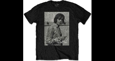 Syd Barrett - Smoking Heren T-shirt - S - Zwart