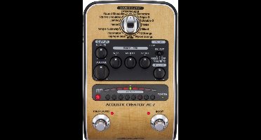 Zoom AC-2 Acoustic Creator - Effect-unit voor akoestische gitaar