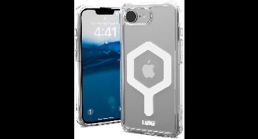 UAG - Plyo Mag geschikt voor iPhone 16e (2025) Plyo Hoesje - ice/white