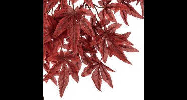 Atmosphera James Kunstplant herfst esdoorn met pot - Ø60xH150cm - Rood