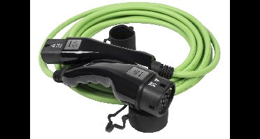 Blaupunkt Laadkabel Elektrische Auto A3p16at2 Groen 8 Meter