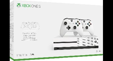 Xbox One S console 1 TB + tweede controller