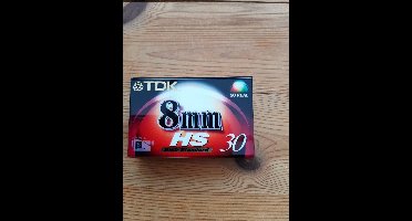TDK HS60 8MM Video Blank Video Tape Sealed