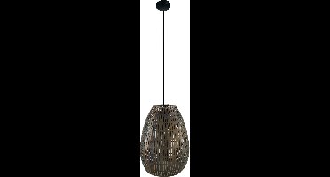 DKNC - Hanglamp Pretoria - Metaal - 21.5x21.5x28.5cm - Zwart