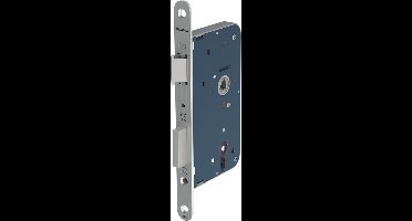 Insteekslot - RVS geborsteld - RVS - Lips - Lips 2420 dag- en nachtslot RVS afgerond, doornmaat 50 mm