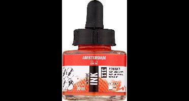 Amsterdam Acrylic Ink Fles 30 ml Vermiljoen 311