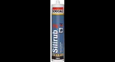 Soudal - Silirub 2 Transparant 310 Ml - 102384