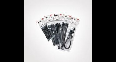 Kabelbinders losneembaar 7x180mm à 16 stuk