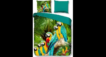 Dekbedovertrek - 240x220cm - Tweepersoons - Lits Jumeaux - Inclusief Kussenslopen - 100% Zacht Microfiber - Multicolor
