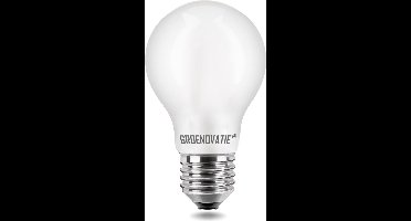 Groenovatie LED Filament Lamp E27 Fitting - 4W - Dimbaar - 106x60 mm - Extra Warm Wit - Mat