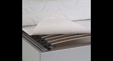 Noppen matras Wit - Lits-jumeaux (180x220 cm)