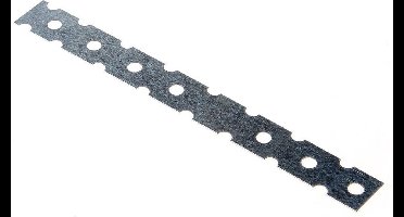 GB Lijmkoppelstrip sendzimir verzinkt 200 x 22mm 21210