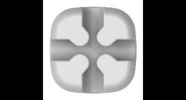Orico Kabelclip   voor kabel tot 5mm dik - Grijs