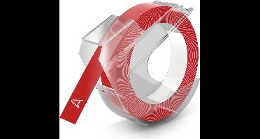 DYMO 3D label tapes labelprinter-tape rood