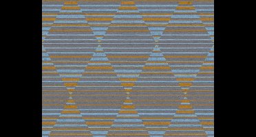 GRAFISCH BEHANG - Blauw Grijs Oranje - AS Creation Spot 4