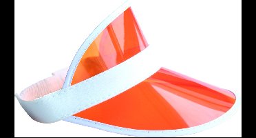 Zonneklep oranje