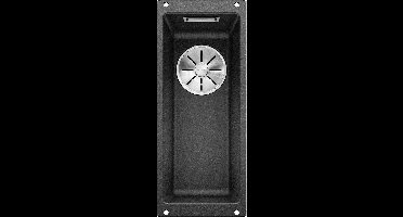 Blanco Subline 160-U Antraciet 523396 Silgranit Spoelbak Onderbouw