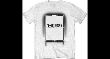 The 1975 - Black Tour Heren T-shirt - XL - Wit