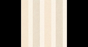 Dutch Wallcoverings vliesbehang streep - linnen/beige