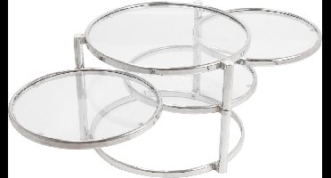Leitmotiv Bijzettafel triple swivel  - Chrome