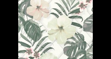BLOEMEN BEHANG | Botanisch - creme groen wit - A.S. Création Michalsky 3