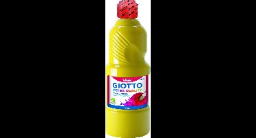 Giotto Bottle 500 ml poster paint deep yellow