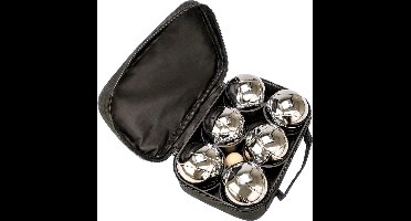 Jeu de Boules (pétanque) in een nylon tas