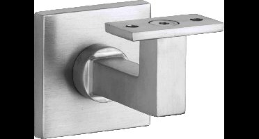 Leuninghouder Bauhaus vlak M10 mat chroom