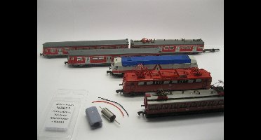 micromotor NA011 motor ombouwset voor Arnold BR 240 DE 1024, DR DRG BR 96, K.Bay.Sts.B. Gt 2 x 4/4, DB BR 150*, DB DRG BR 116 E16, DB DRG ET 88, DB BR 420, US loco S2