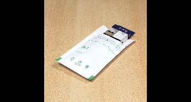 Raadhuis luchtkussenenvelop - 120x175mm - A11 - met plakstrip - wit - 5 stuks