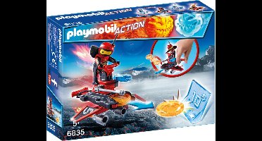 Playmobil Firebot met Disc-shooter - 6835