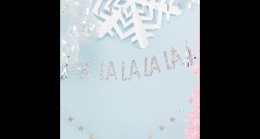 Ginger Ray - Letterslinger Fa La La La La Zilver
