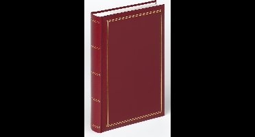 Walther ME-140-R Monza - Memo insteekalbum - Formaat 24 x 33 cm - 300 foto's 10 x 15 cm - Rood