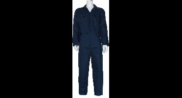 Overall 100% katoen navy maat 53