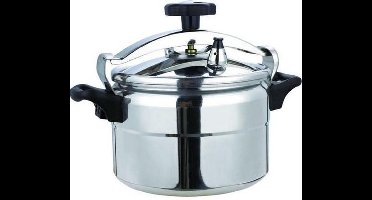 Snelkookpan Large 12 liter 28CM - Inductie, gas, elektrisch, keramisch en halogeen Aluminium Pressure Cooker