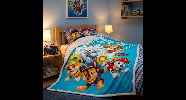 Paw Patrol fleece plaid 120 x 150 cm - polyester