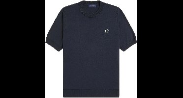 Fredperry T-Shirt Fp Cotton Knitted T-Shirt - Fashion Wear - Volwassen