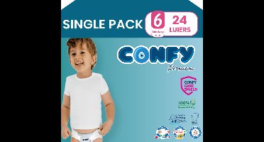 Confy Premium - Luiers Maat 6 (15+kg) - 24 Luiers