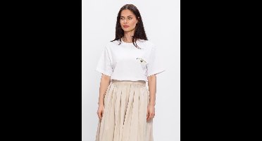 Moves Kiana Tee 4640 Tops & T-shirts Dames - Shirt - Wit - Maat XS
