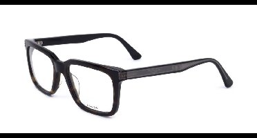Police VPLF03N Shiny dark havana 53/18/145 MAN Brilmonturen