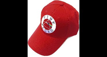 Pink Floyd - Circle Logo Baseball pet - Rood