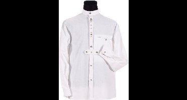 Heren tiroler blouse-tobias-wit maat S