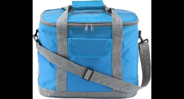 Brand Polyester koeltas lichtblauw 27L