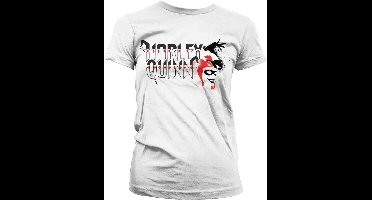 DC Comics Batman Dames Tshirt -2XL- Harley Quinn Wit