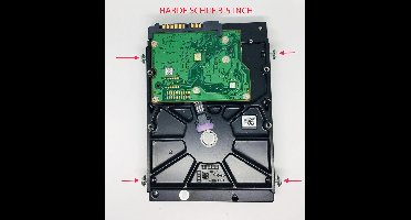 Schroeven voor een 3.5 inch Harde schijf 10 stuks | HDD-schroeven | Renkforce